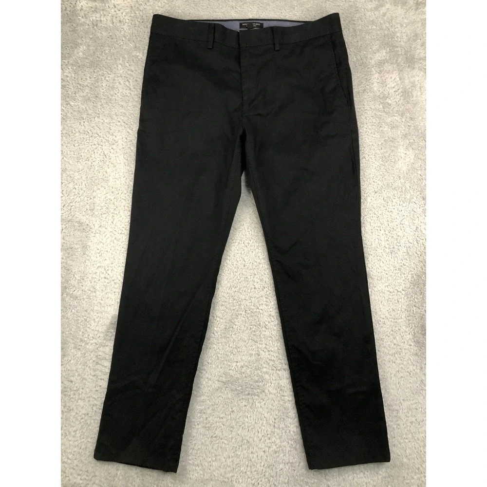 Banana Republic Pants Men's 36x30 (Tag 34x30) Fulton Chino Black